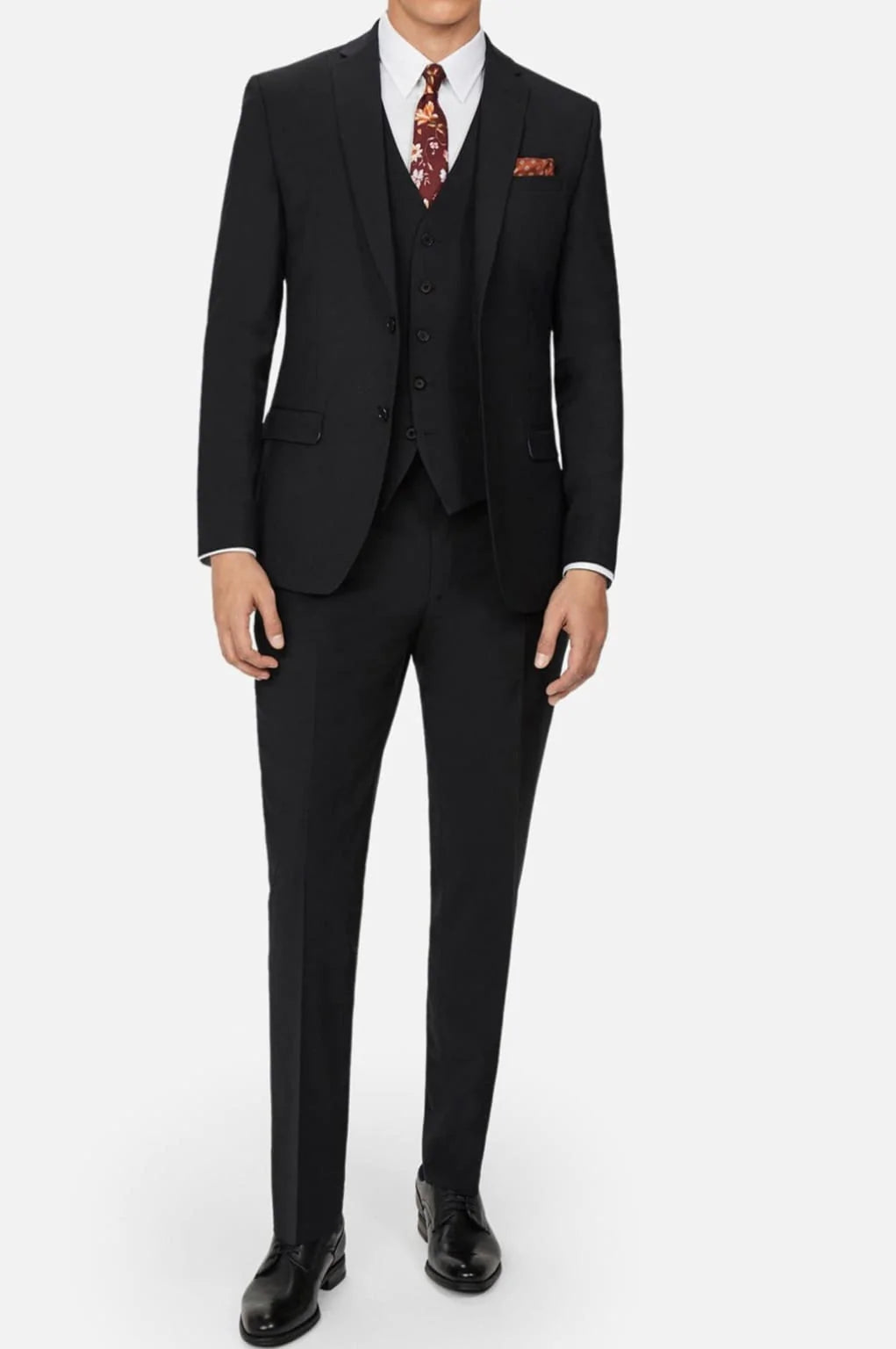 Ted Baker Ted Baker Panama Men’s Black Piece Slim Fit Suit HIRE5 MENSWEAR