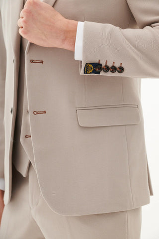 Marc Darcy HM5 Beige Stone Blazer