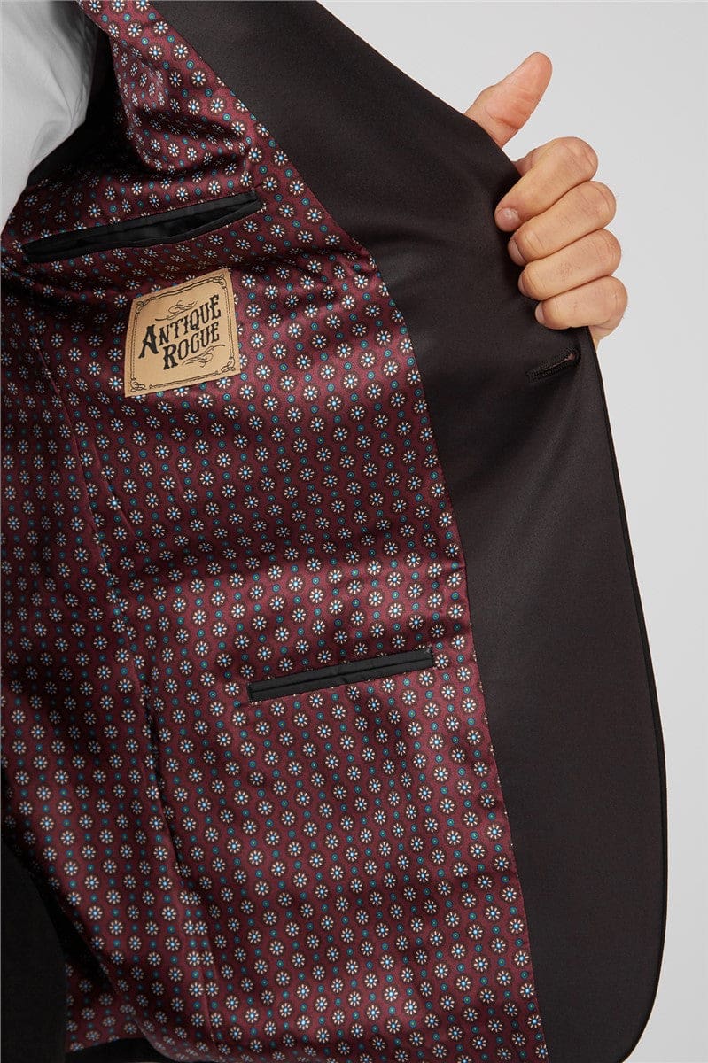 Antique Rogue Burgundy Velvet Dresswear Jacket - Jackets