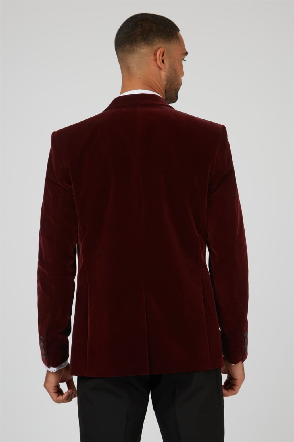 Antique Rogue Burgundy Velvet Dresswear Jacket - Jackets
