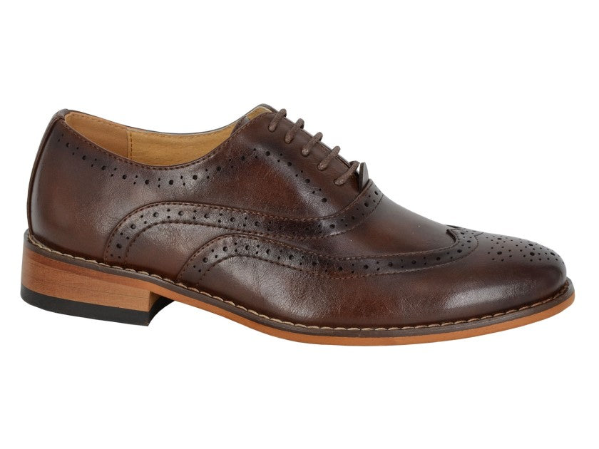 Goor Men's 5 Eyelet Brogue Oxford Shoes