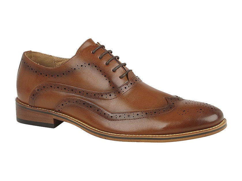 Goor Men's 5 Eyelet Brogue Oxford Shoes