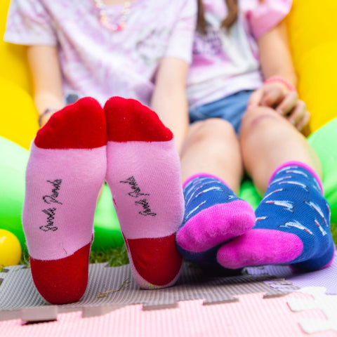 Children's Black Bamboo Socks