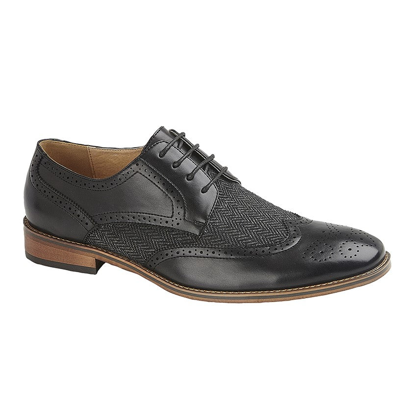 Goor Men's 4 Eye Gibson Brogue Shoes