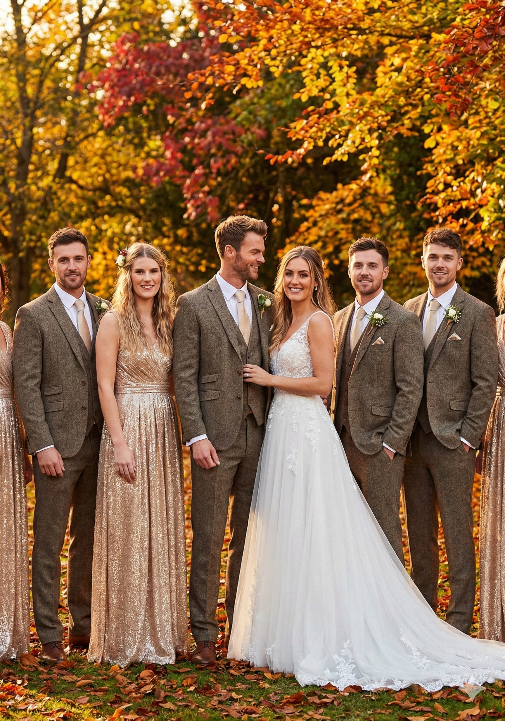 Tibberton Brown Premium Tweed