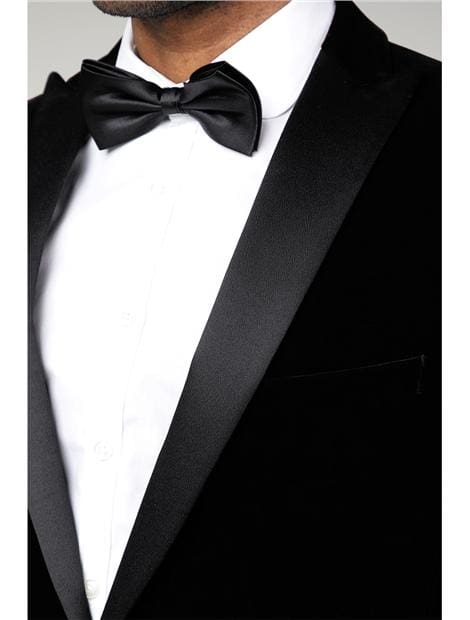 Antique Rogue Black Velvet Dresswear Jacket - Suit & Tailoring