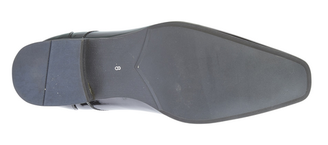 Goor Black Patent 5 Blind Eye Oxford Shoe - Shoes