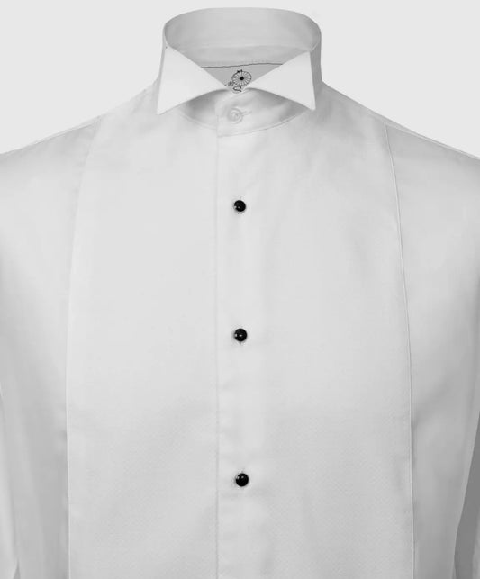 L A Smith Marcella Wing-Collar Modern Fit Dress Shirt - 14.5 - Shirts 1152