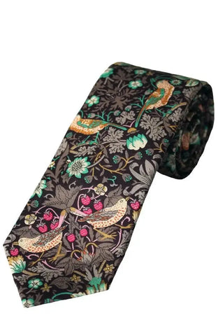 LA Smith Boy’s Liberty Art Fabric Ties - Brown - Accessories