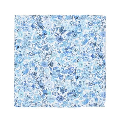 L A Smith Classic Garden Blue Liberty Art Fabric Hank - Accessories