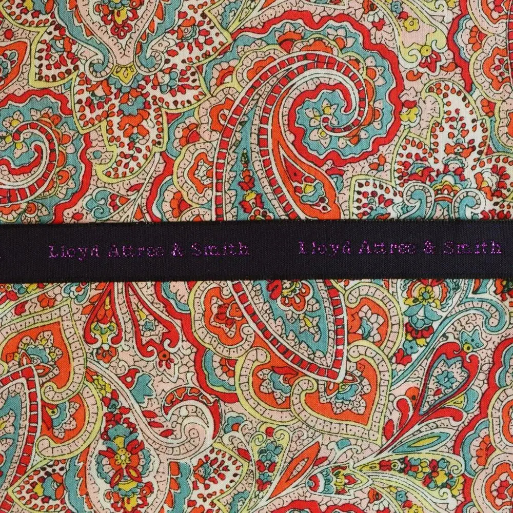 L A Smith Orange Liberty Art Fabric Hank - Accessories