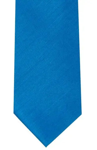 HIRE5 Plain Dupion Shantung Tie Hire