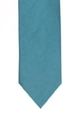 HIRE5 Plain Dupion Shantung Tie Hire