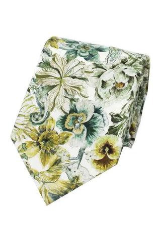 LA Smith Wonder Liberty Art Fabric Ties - Sage - Accessories