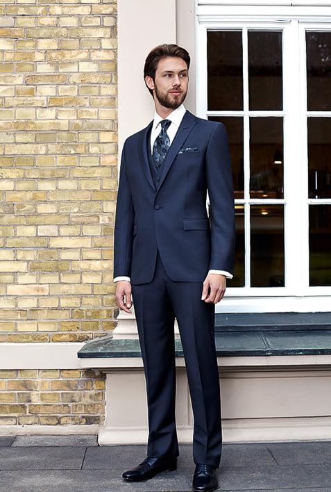 Gallant Premium Navy Suit Hire