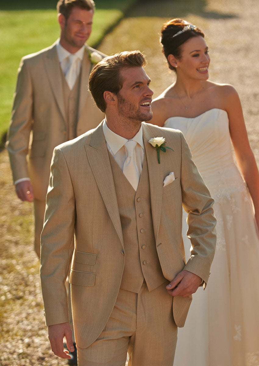 Venice Premium Stone Beige Suit Hire