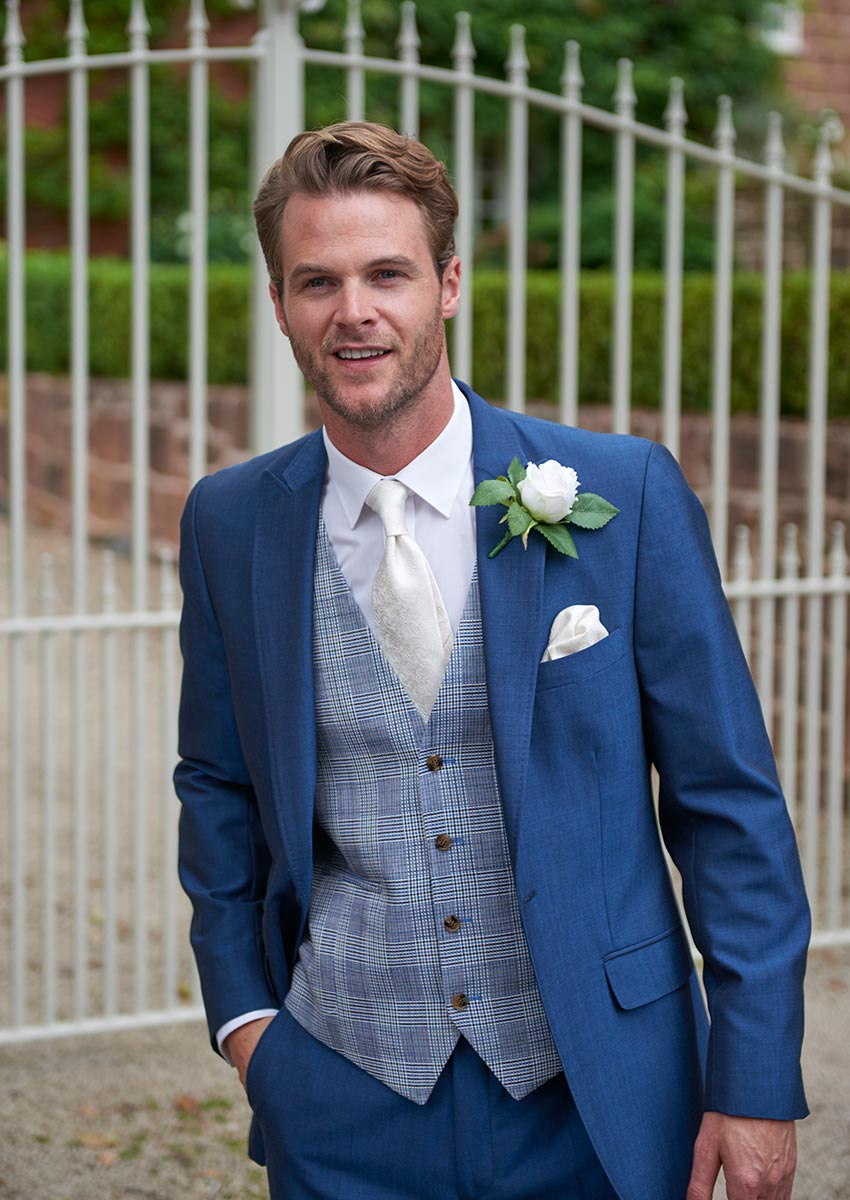 Westbury Premium Royal Blue Suit Hire – HIRE5 MENSWEAR