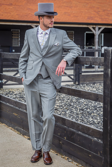 York Premium Ascot Grey Suit Hire