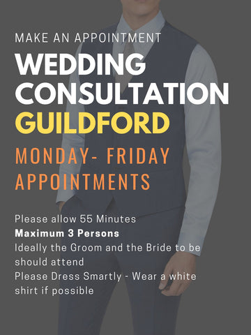 Wedding 2nd Consultation Appt: Guildford