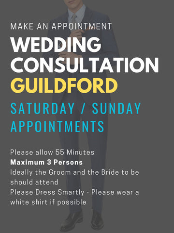 Wedding 2nd Consultation Appt: Guildford