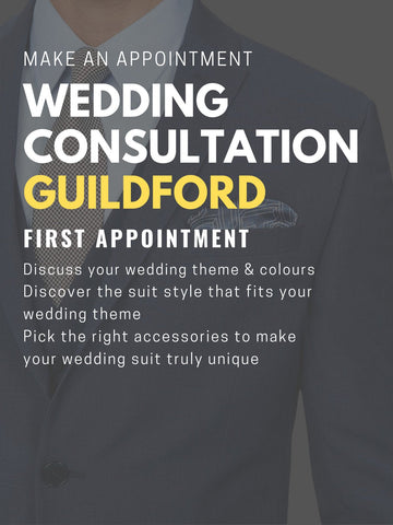 Bespoke Suit Consultation Appt: Guildford