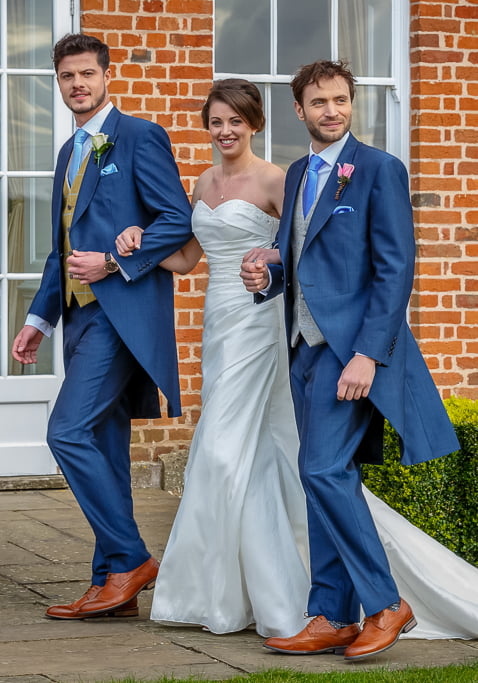 Suave Royal Blue Morning Coat Hire