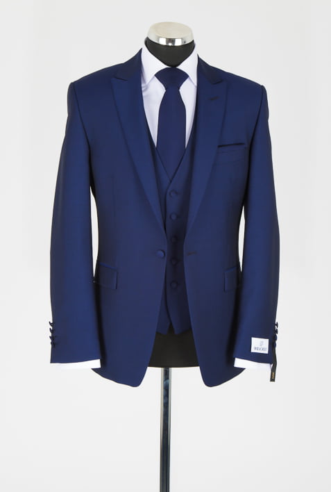 HIRE5 Swell Premim French Navy Grooms Suit