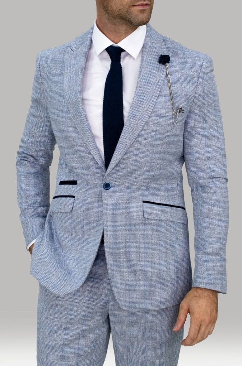 Cavani Caridi Sky Blue Blazer