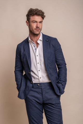 Cavani Alvari Navy Two Piece Suit - Suit & Tailoring