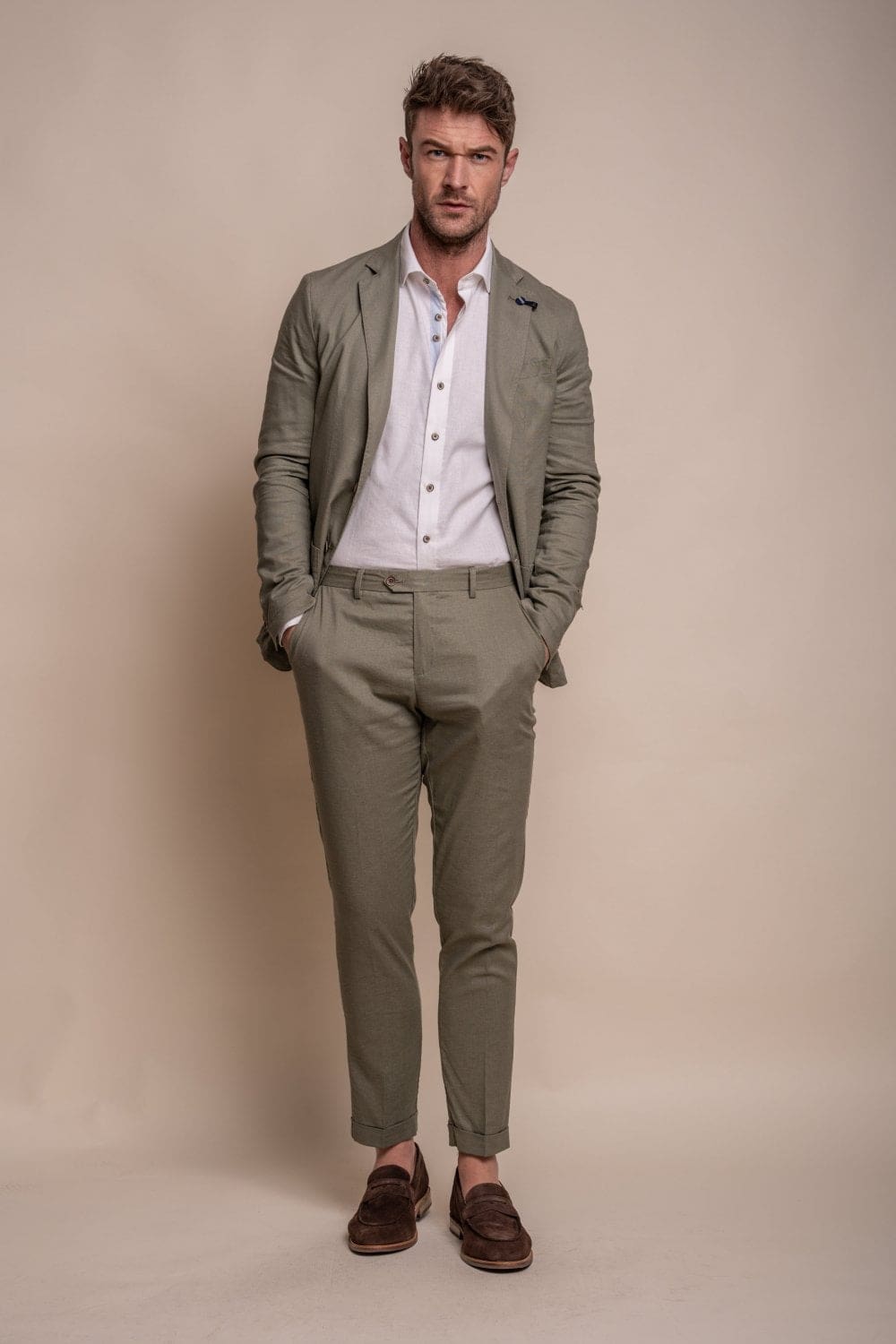 Cavani Alvari Sage Two Piece Suit - Suit & Tailoring