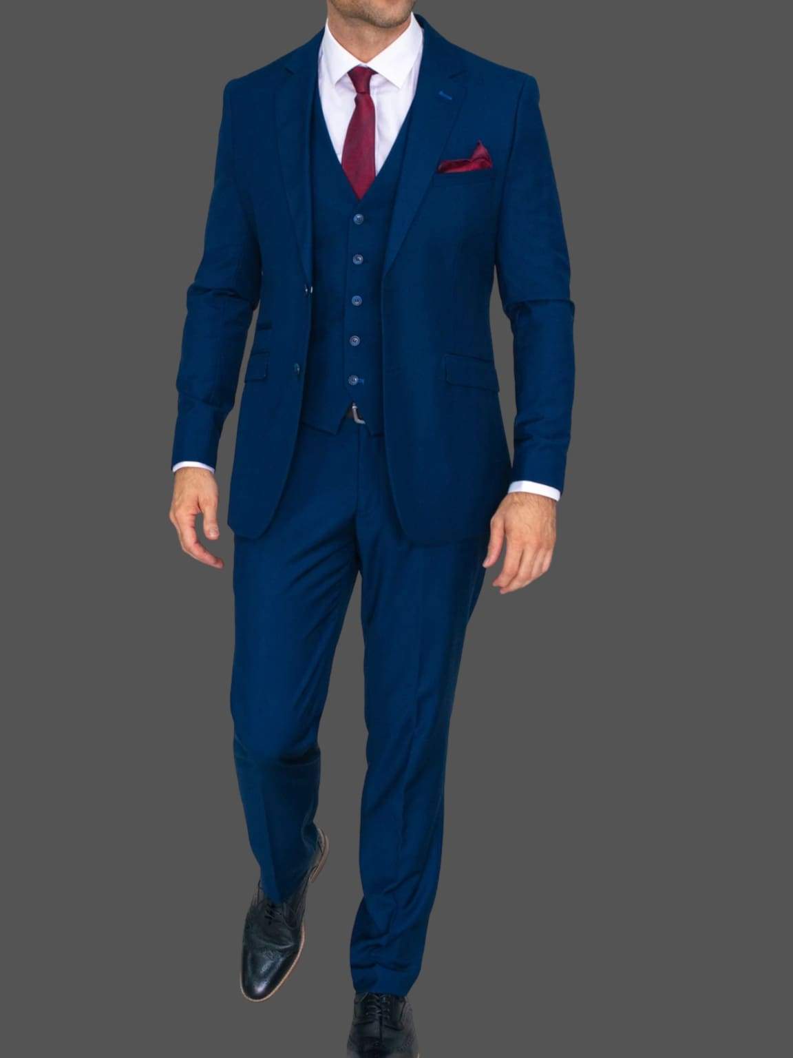 Cavani Jefferson Navy Suit Jacket - Jackets