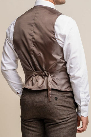 Back of Cavani Lennox Waistcoat