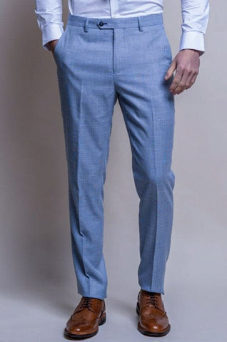 Cavani Miami Men’s Sky Blue Trousers - Trousers