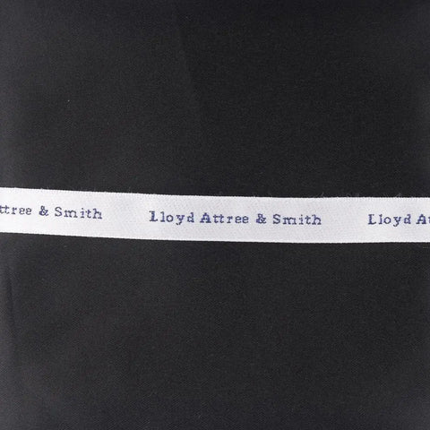 L A Smith Black Plain Satin Hank - Accessories