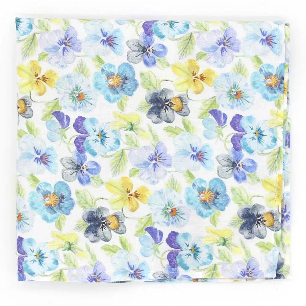 L A Smith Blue Liberty Art Fabric Hank - Accessories