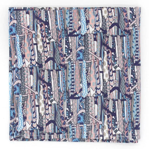 L A Smith Blue Liberty Art Fabric Hank - Accessories