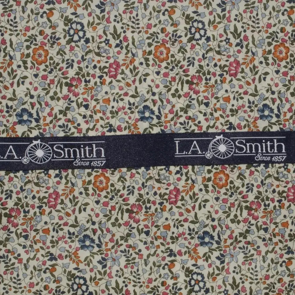 L A Smith Pink Liberty Art Fabric Hank - Accessories