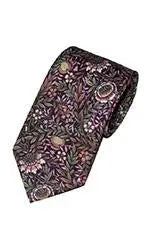LA Smith Pink Men’s Liberty Fabric Tie - Accessories
