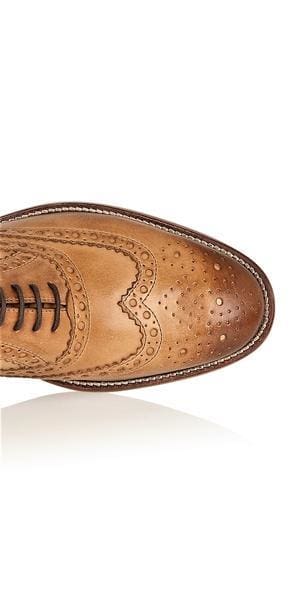 Brogue Gatsby Brogue Tan Men’s Shoe - Shoes