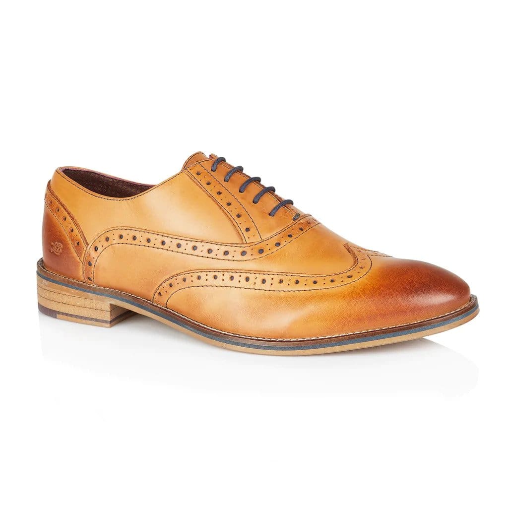 London Brogues Ripley Oxford Tan Men's Shoes