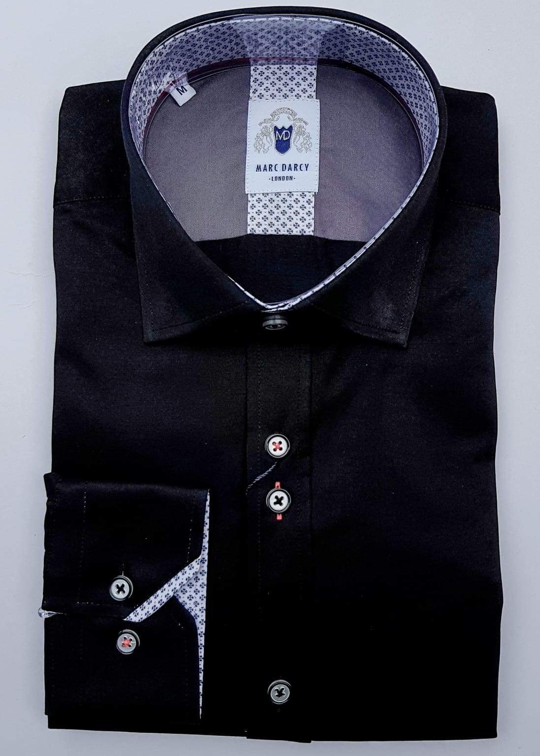 Marc Darcy Alfie Black Long Sleeve Shirt - Shirts