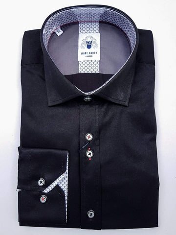 Marc Darcy Alfie Black Long Sleeve Shirt - Shirts