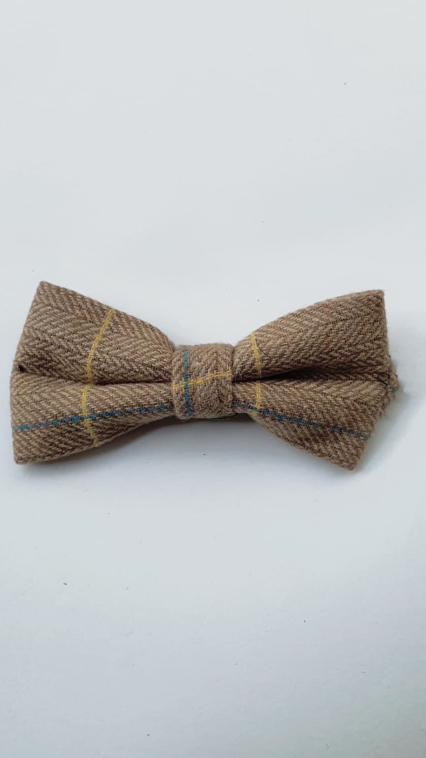 Marc Darcy DX7 Oak Tweed Check Bow Tie - accessories