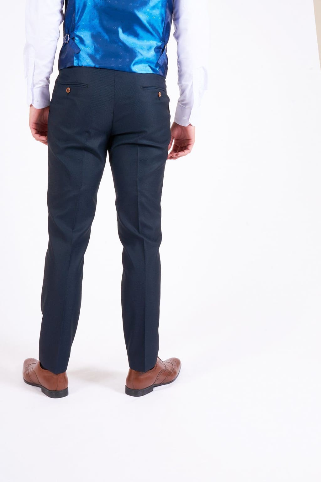 Marc Darcy MAX Navy Blue Trousers