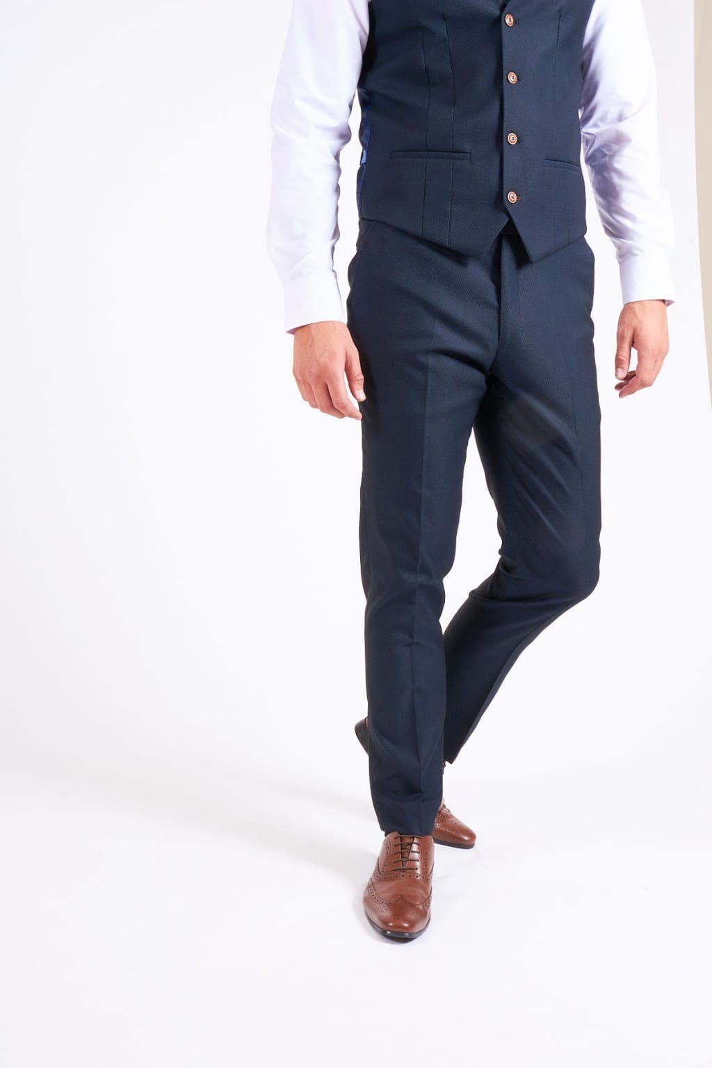 Marc Darcy MAX Navy Blue Trousers