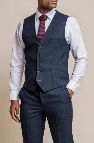 Cavani Caridi Men’s Slim Fit Waistcoat