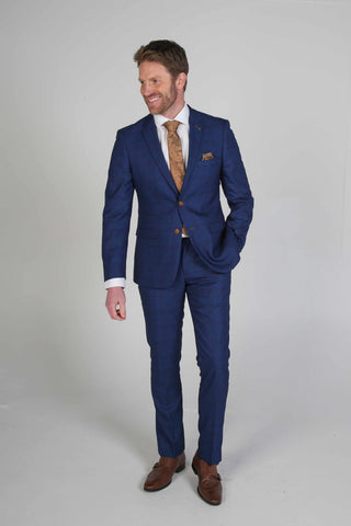 Alex Navy Men’s Three Piece Suit - Men’s Suits