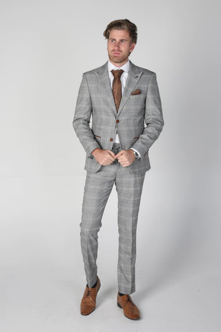 Francis Grey Men’s Three Piece Suit - Product