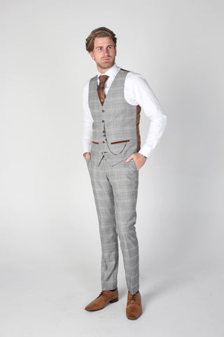 Francis Grey Men’s Three Piece Suit - Product