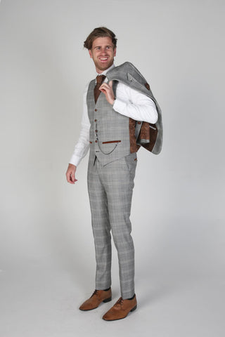 Francis Grey Men’s Three Piece Suit - Product